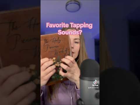 ASMR Which Tapping Sound is Your Favorite? #asmr #relax #tapping
