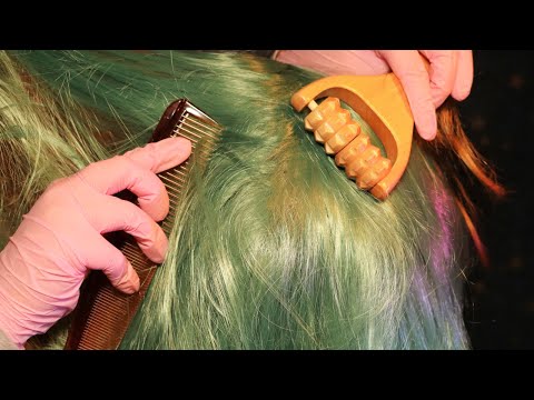 ASMR HAIR TREATMENT For Insomnia, Study & Soothing Relaxation (No Talking)