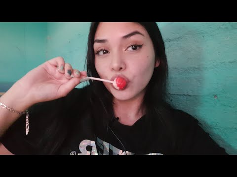 ASMR | 25 Cosas sobre mí + Lollipop 👅🖤