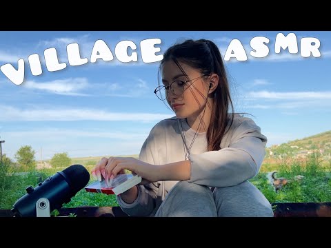 ASMR IN VILLAGE 🏡 100 triggers in 14 minutes 💤Asmr for sleep and relax ✨NO TALKING ASMR