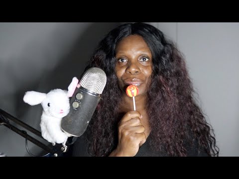 COUNTING DOWN FROM 300 LOLLIPOP ASMR EATING SOUNDS