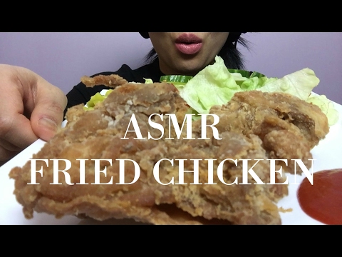 ASMR FRIED CHICKEN LETS GET COOKING (SATISFYING EATING SOUNDS) No Talking | SAS-ASMR