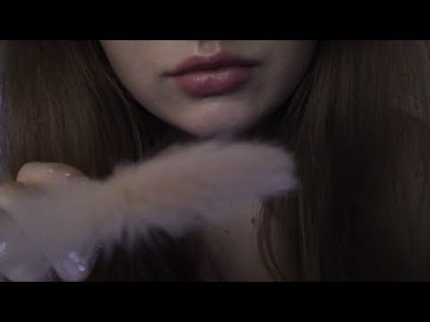 ASMR to Make You Relaxed and Sleepy - Gentle "sk tk" Sounds & Brushing your Face