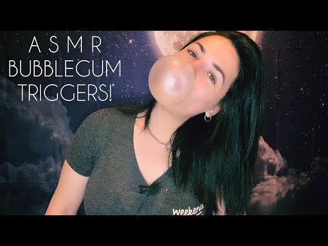 ASMR | Gum Chewing, Blowing BIG Bubbles, Popping, Smacking & Cracking! 😋