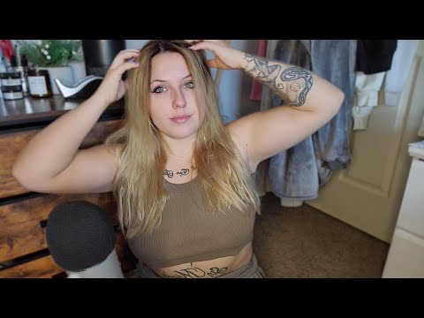 ASMR- Mic Scratching, Gum Chewing, Tapping & Other Sounds!