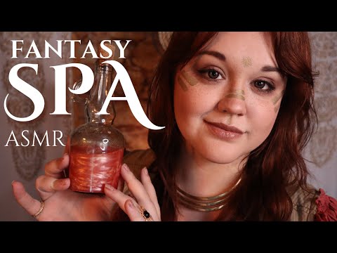 ASMR Relaxing Fantasy Spa 💆 Personal Attention and Facial Massage (Soft-Spoken ASMR Roleplay)