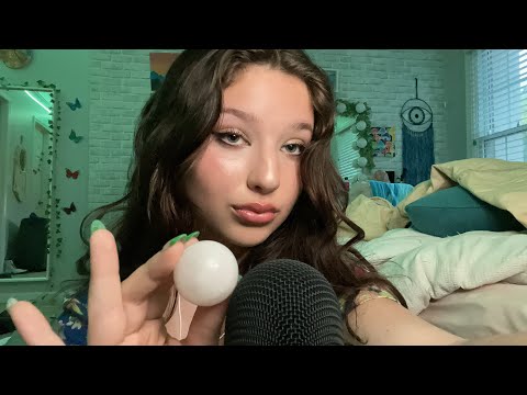 ASMR// CRYSTAL TRIGGERS *unique and very tingly*