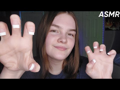 Fast Mic Scratching, Nail + Mouth Sounds and Whispering (ASMR) ✨️