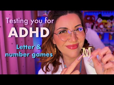 ASMR ••• Testing you for ADHD (interactive)