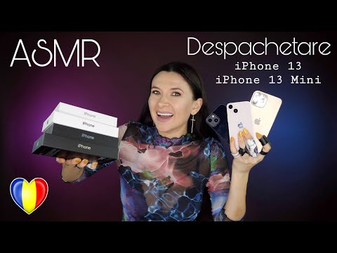 Unboxing iPhone 13  & 13 Mini *Despachetare ASMR în Română