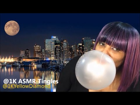 ASMR Mouth Sounds | Gum Chewing | Bubbles | Popping