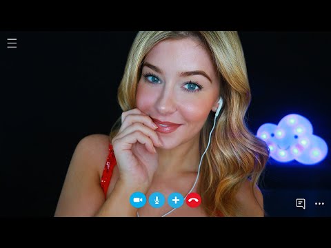 ASMR OUR LATE NIGHT SKYPE! 💕 | Relaxing Rambly Roleplay