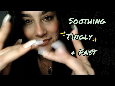 ASMR Fast & Aggressive Hand Movements, Hand Sounds, Positive Affirmations & Invisible Sounds