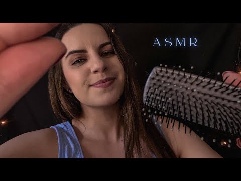 ASMR - MEXENDO NO SEU CABELO ATÉ VOCÊ DORMIR | Lavando o seu cabelo (sons realistas) ✩