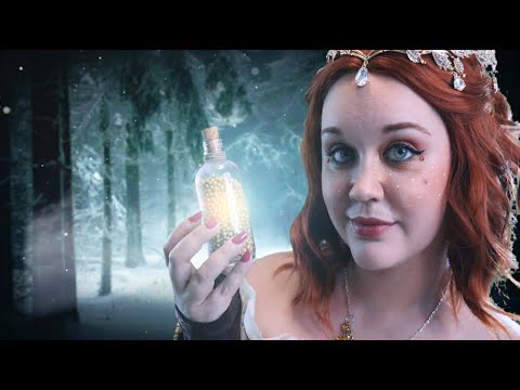 ASMR Fire Fairy Takes Care of You in Winter (Layered Sounds, Magic Effects, Personal Attention)