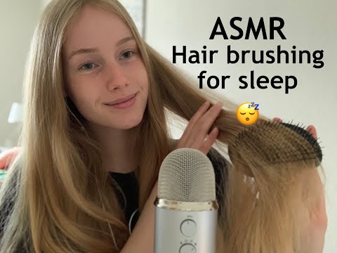 ASMR| Hair brushing for your sleep 😴 (german/deutsch) |RelaxASMR