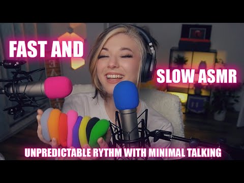 1 HOUR ASMR || Fast and Slow Unpredictable Variety Pack || Mostly No Talking!