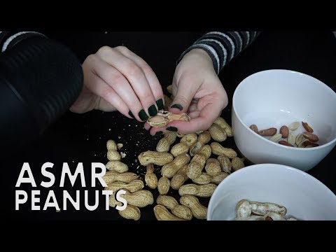 ASMR Peeling Peanuts (Cracking Sounds) NO TALKING | Chloë Jeanne ASMR
