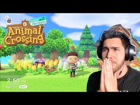 ASMR Animal Crossing Island tour - ASMR Gaming - Male Whisper & Controller Sounds - Nintendo Switch