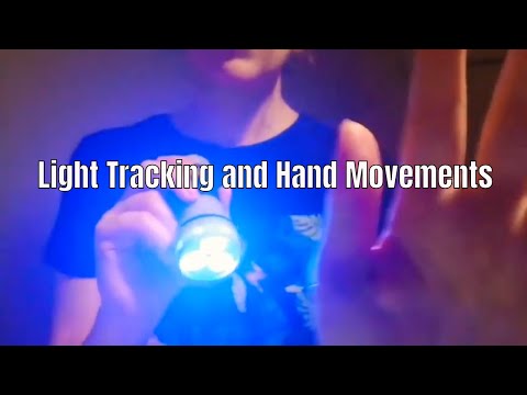 ⭐ASMR Light Tracking and Hand Movements for Sleep 😴 (Mouth Sounds, No Talking)