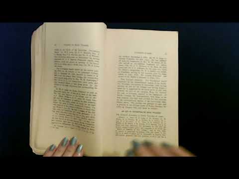 ASMR | Reading a 106-year-old College Bulletin (Whisper)