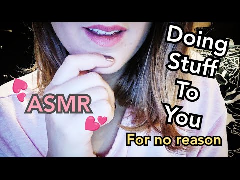 ASMR Doing Stuff to YOU ~ Measuring, Inspecting, Forking, Nonsensical