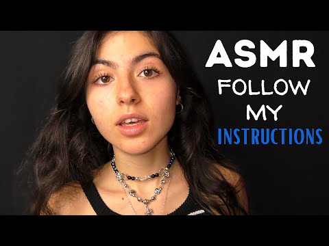 ASMR || follow my exact instructions