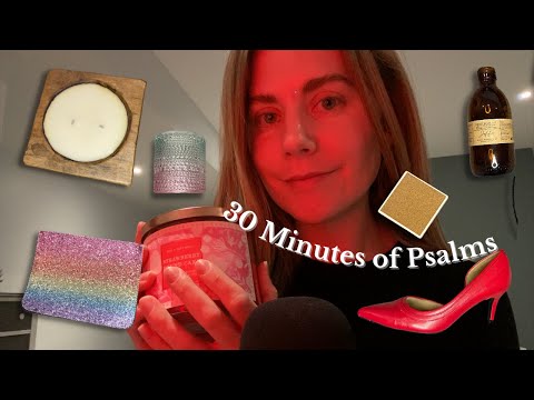 Bible ASMR | 30 Minutes of Tapping and Scratching | Psalm 52-60