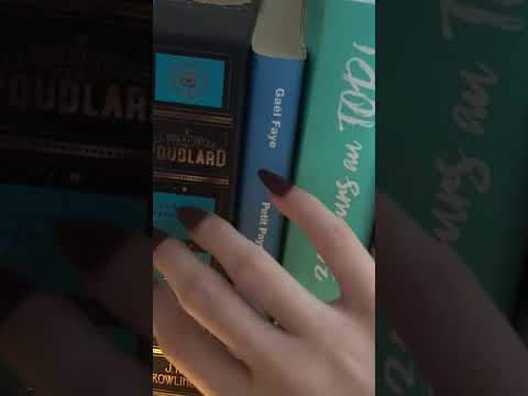 #asmr ~ library book tapping 📚