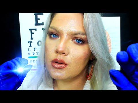 ASMR Cranial nerve exam medical roleplay for tingles, sleep, relaxation, stress relief, soft spoken