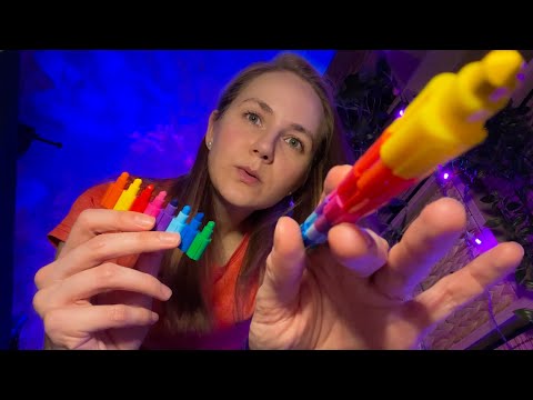 Sketching You AGGRESSIVELY & Drawing ON Your Face 🌈 (asmr)