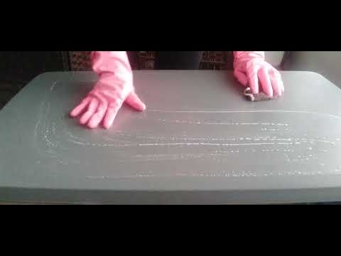 ASMR Cleaning Folding Table!#wiping#watersounds #relaxing