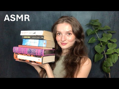 ASMR Talking About Books (Again) 📚 Book Triggers, Soft Tapping, Page Flip, Whispered + Soft Spoken