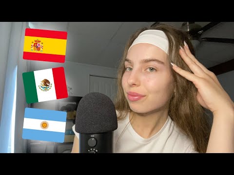 asmr first time speaking spanish / primera vez hablando Español 🇲🇽