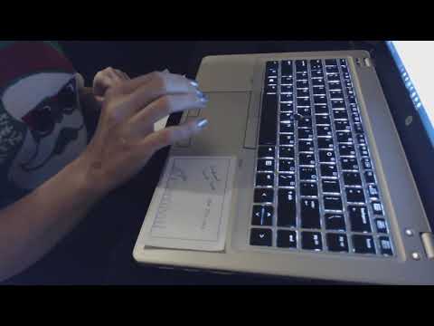 ASMR Request | Laptop Typing (Some Whispering)