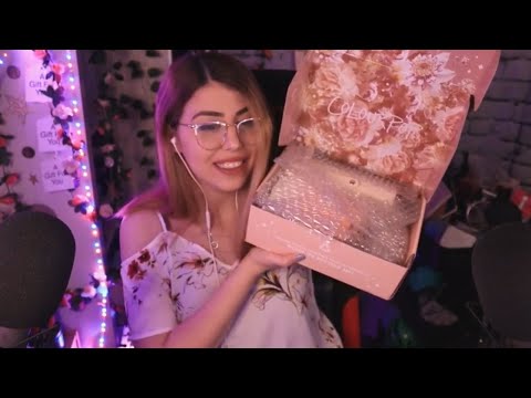 ASMR Makeup Haul New  Package From Colourpop || Whispered