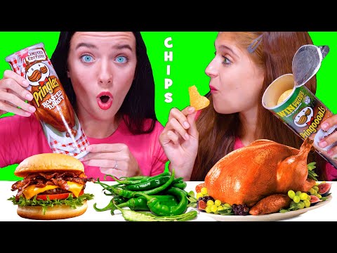 Pringles VS Real Food | Limited Edition Chips Challenge by LiliBu