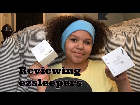 ASMR- reviewing replicas of AirPods and a cozy phones from ezsleepers.com