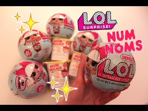 Blindbox for Relaxation- LOL 7-Layer Surprise Dolls and Num Noms! (ASMR soft spoken)