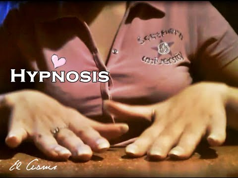 ASMR ita: HYPNOSIS hand movement/tapping&mouth sounds