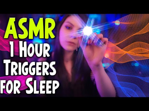 ASMR 1 Hour Triggers for Sleep 😴 Invisible Triggers, Hand Sounds, Scalp Massage, Tktk and more