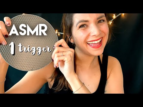 ASMR 1 Trigger ONLY! Silicone Coaster Sounds for Deep Relaxation