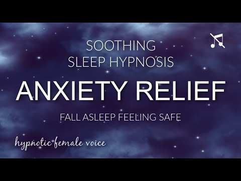 Soothing Sleep Hypnosis for Anxiety Relief w Hypnotic Female Voice *REAL CERTIFIED HYPNOTIST*