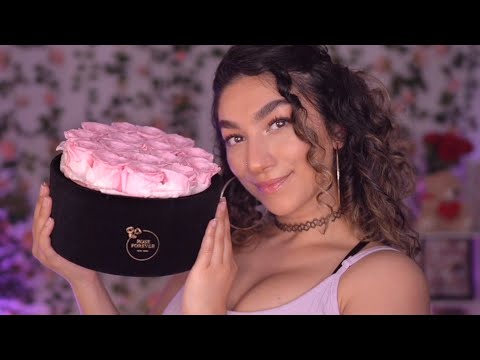 ASMR | Tingly Rose Petals (Tapping, Crinkle, Scratching)