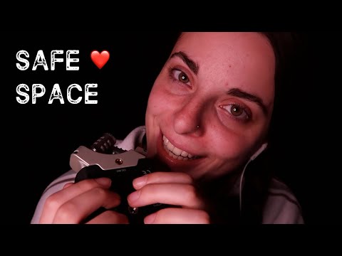 [ASMR] Heart to heart whisper ramble & gentle mic tapping ~ Safe, loving space ❤️  ✨