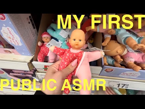 ASMR In Public (Camera Tapping & Scratching)