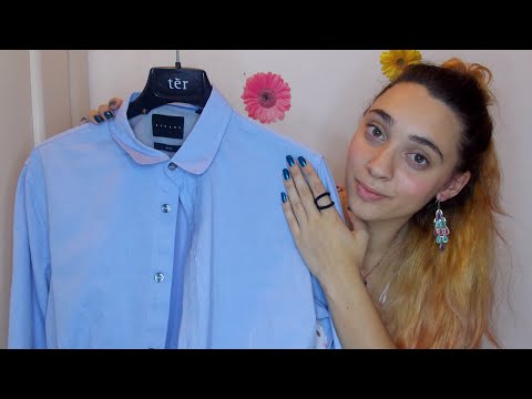 ASMR Clothing Shop Roleplay | Fabric Sounds and Folding, Soft Spoken