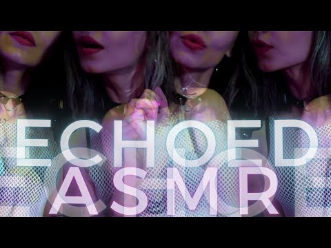 ASMR | Echoed Whispers for Sleep | Breathing, Kissing & Mouth Sounds