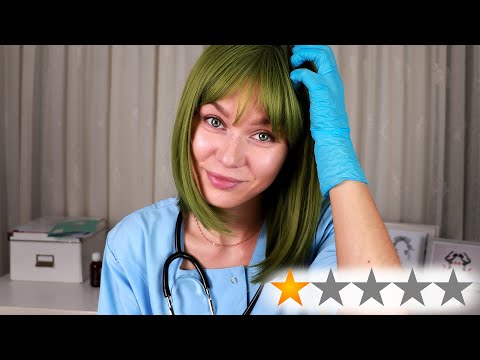 [ASMR] The Worst Reviewed Doctor.  Medical RP, Personal Attention