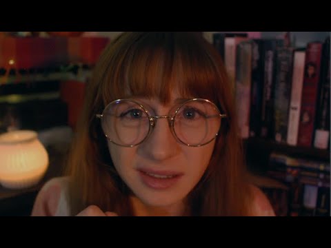 girl with no boundaries takes care of you when sick (asmr)(personal attention, face touching)